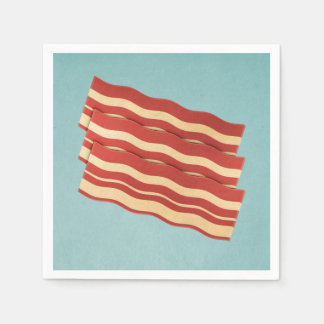 Servilleta De Papel Delicious Retro Bacon