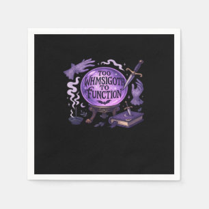 Servilleta De Papel Demasiado Whimsigoth Para Funcionar