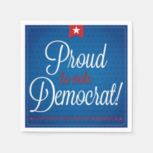 Servilleta De Papel Demócrata