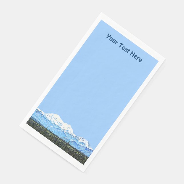 Servilleta De Papel Denali (Monte McKinley) (Esquina)