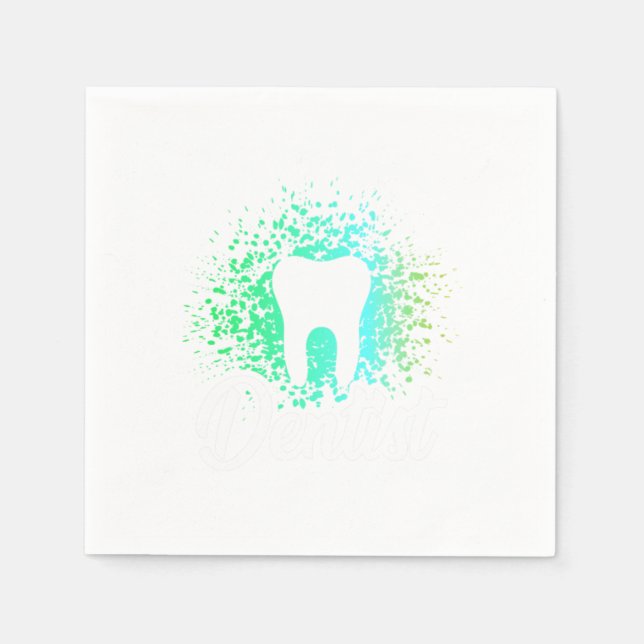 Servilleta De Papel Dental Assistant Dentistry Dentistry Hygienist Gif (Anverso)