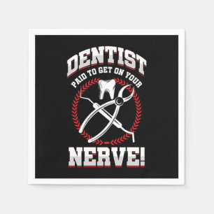 Servilleta De Papel Dentist Dental Medical Tooth Médica Hygienst Gift