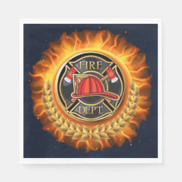 Servilleta De Papel Departamento de Bomberos