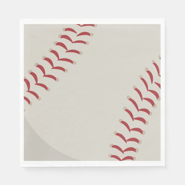Servilleta De Papel Deportes de béisbol (Anverso)