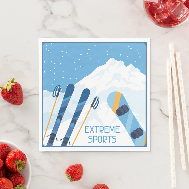 Servilleta De Papel Deportes en invierno (Subido por el creador)