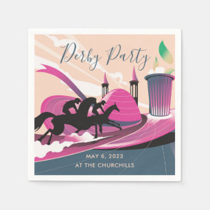 Servilleta De Papel Derby Fiesta Art Deco