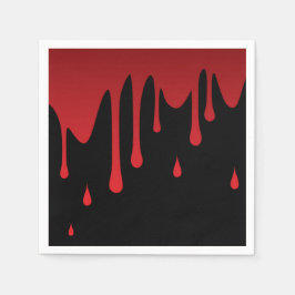 Servilleta De Papel Derrame de sangre