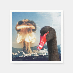 Servilleta De Papel Desastre del cisne negro