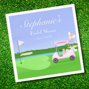 Servilleta De Papel Desayuno Bridal Golf Bridal Shower