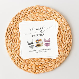 Servilleta De Papel Desayuno de Boda: Panqueques y Ropa Interior