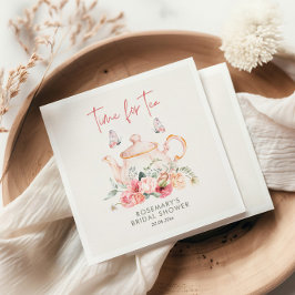 Servilleta De Papel Desayuno Nupcial Fiesta del Té