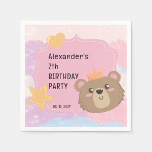 Servilleta De Papel Desechable fiesta de cumpleaños del Personalizado 