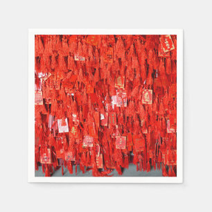 Servilleta De Papel Deseos rojos
