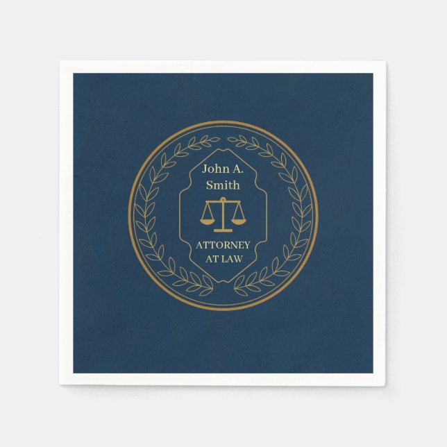 Servilleta De Papel Despacho de abogados personalizado (Anverso)