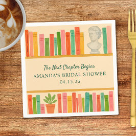 Servilleta De Papel Despedida de Soltera Amante de los Libros | Divert