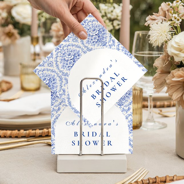 Servilleta De Papel Despedida de Soltera Clásica Francesa Toile (Subido por el creador)