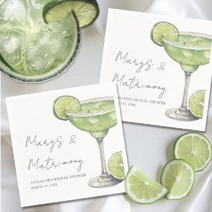 Servilleta De Papel Despedida de soltera con margaritas