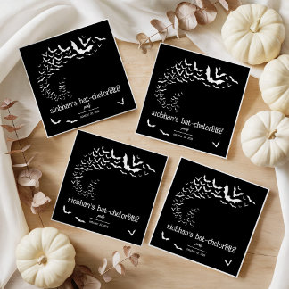 Servilleta De Papel Despedida de soltera con tema de Halloween y murci