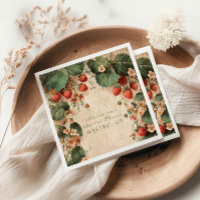 Despedida de soltera de fresa de jardín de campo