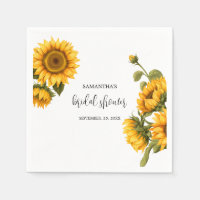 Despedida de soltera de girasoles brillantes