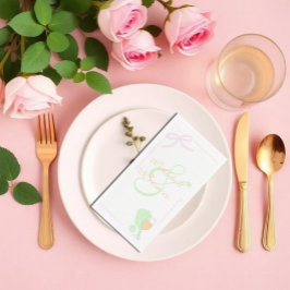 Servilleta De Papel Despedida de soltera de pickleball y prosecco