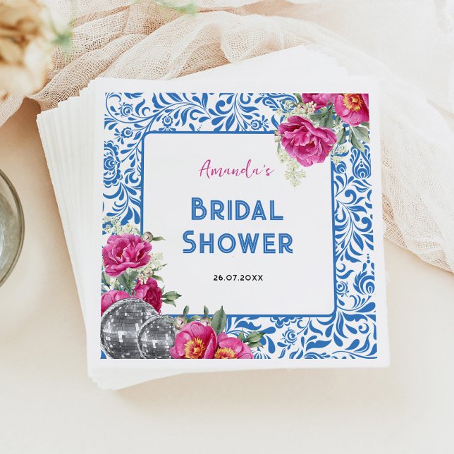 Servilleta De Papel Despedida de Soltera Disco Mamma Mia Reina del Bai (Subido por el creador)