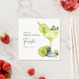 Servilleta De Papel Despedida de soltera Fiesta Mexicana Margarita