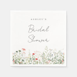 Servilleta De Papel Despedida de Soltera Flor Silvestre