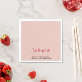 Servilleta De Papel Despedida de soltera personalizada