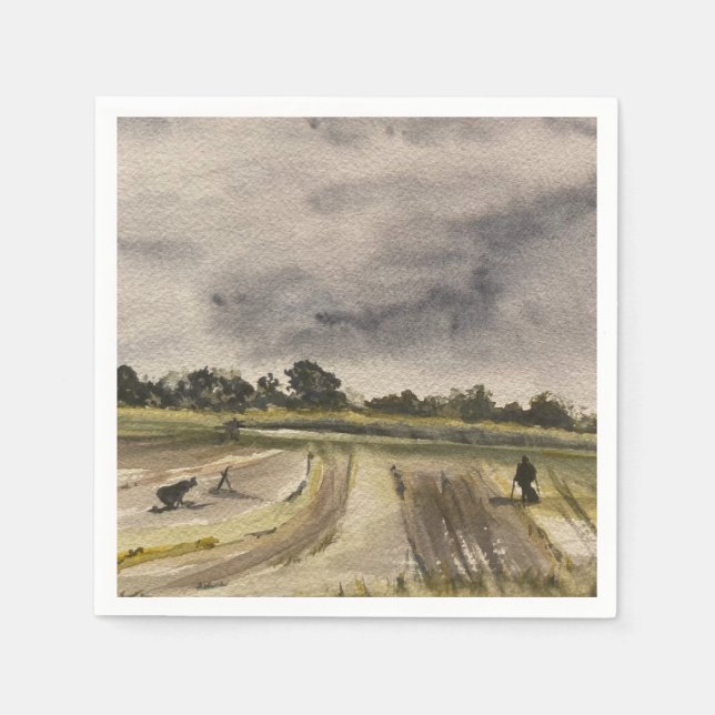 Servilleta De Papel Detección metalizado En Los Campos 2 (Anverso)