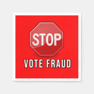 Servilleta De Papel Detener fraude electoral