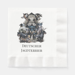 Servilleta De Papel Deutscher Jagdterrier