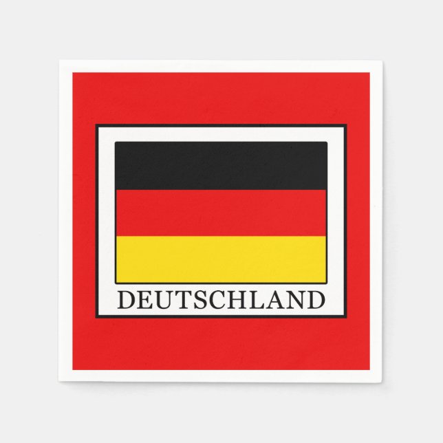 Servilleta De Papel Deutschland (Anverso)