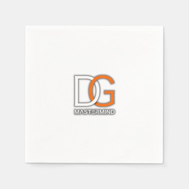 Servilleta De Papel DG Mastermind Cocktail Napkins (Anverso)