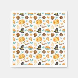 Servilleta De Papel Día de Acción de Gracias