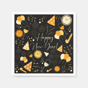 Servilleta De Papel Día de Año Nuevo