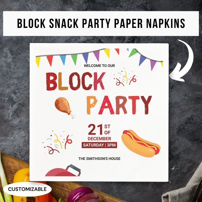 Servilleta De Papel Día de Campo Comida a la Parrilla Diversión Picnic (Subido por el creador)