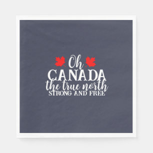Servilleta De Papel Día de Canadá