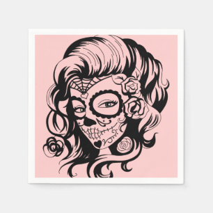 Servilleta De Papel Día de la Bella Muerta