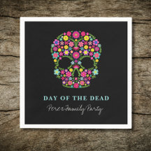 Día de la Calavera de la fiesta de halloween muert