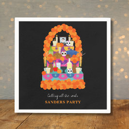 Servilleta De Papel Día de la fiesta de halloween muerta