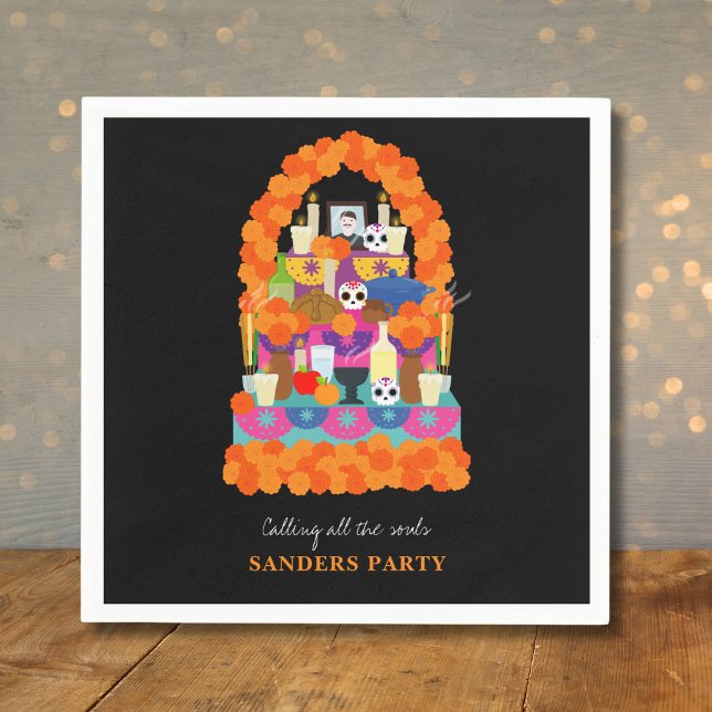 Servilleta De Papel Día de la fiesta de halloween muerta (Subido por el creador)