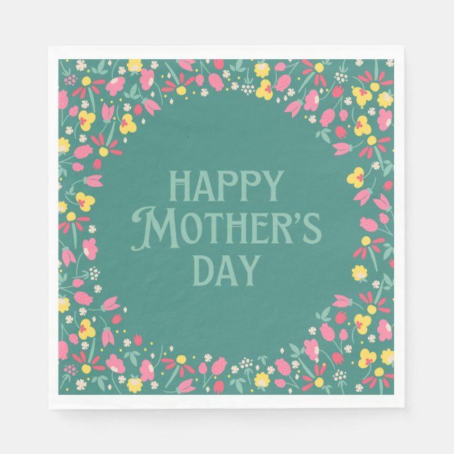 Servilleta De Papel Día de la Madre (Anverso)