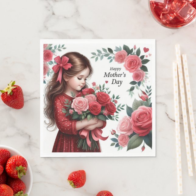 Servilleta De Papel Día de la madre (In situ)