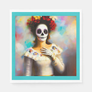 Servilleta De Papel Día de la Muerte 3