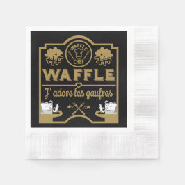Servilleta De Papel Día de la Waffle