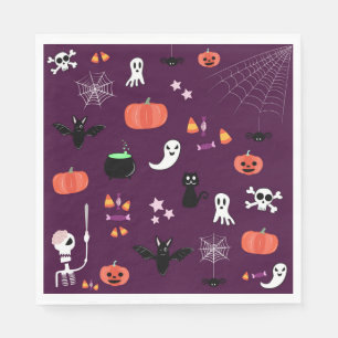 Servilleta De Papel Día de las Brujas