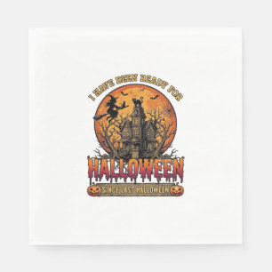 Servilleta De Papel Día de las Brujas Desde Última Casa Embrujada Bruj