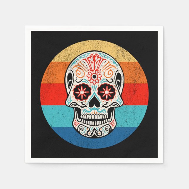 Servilleta De Papel Día de los Muertos (Anverso)