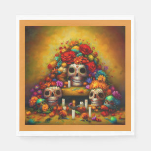 Servilleta De Papel Día de los Muertos 1